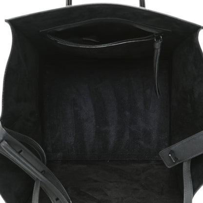 Celine Supple Calfskin Medium Phantom Luggage Black 9 of 14