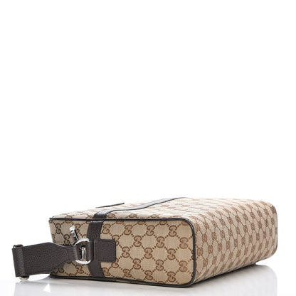 Gucci Monogram Messenger Bag Dark Brown 4 of 7