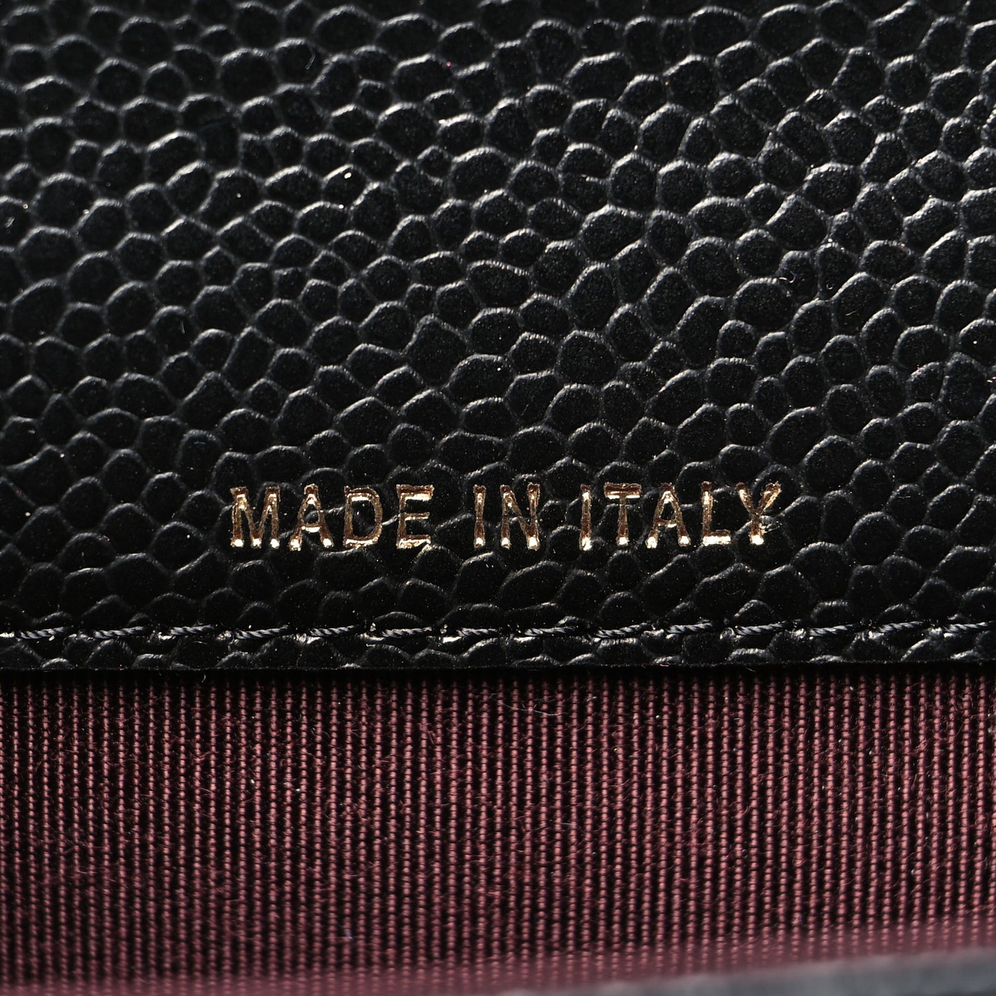 Caviar Quilted Flap Card Holder Wallet Black