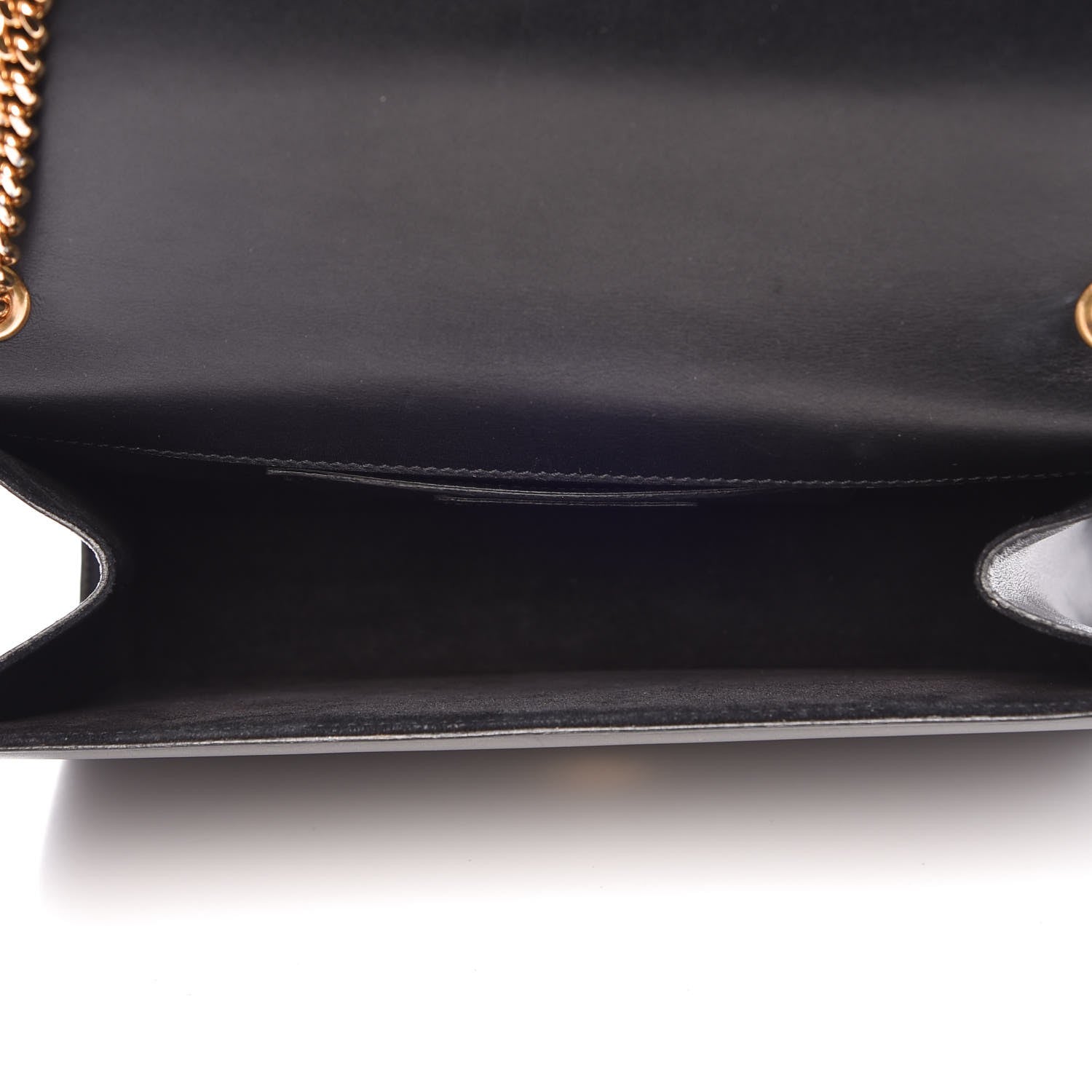 Saint Laurent Smooth Calfskin Medium Classic Monogram Kate Tassel Satchel Black 5 of 10