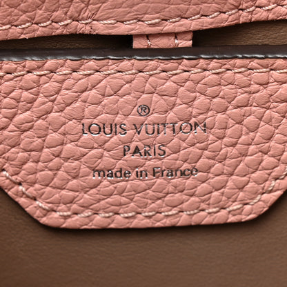 Louis Vuitton Taurillon Capucines PM Magnolia 7 of 13