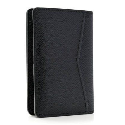 Louis Vuitton Taiga Pocket Organizer NM Black 3 of 8