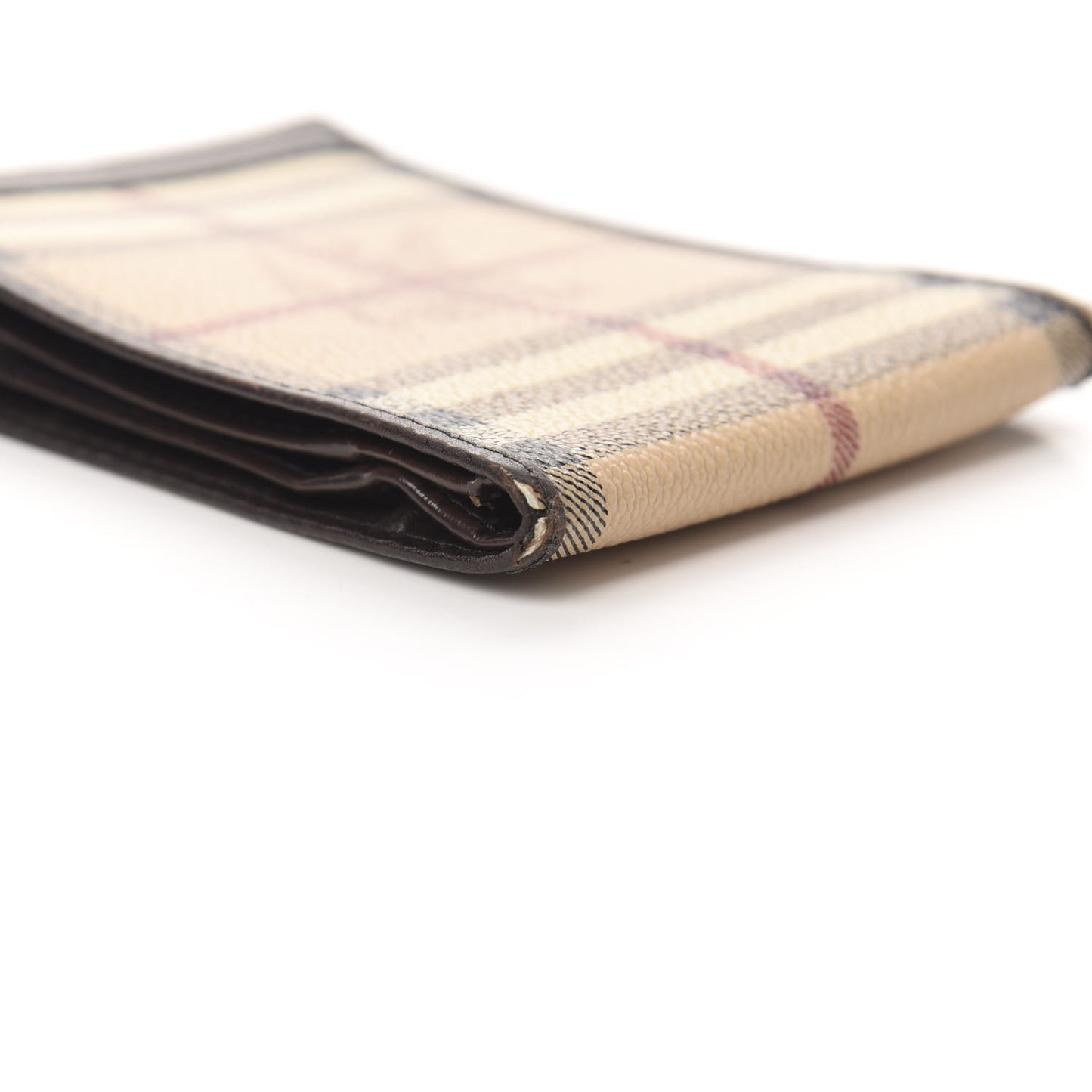Haymarket Check Bi-Fold Wallet Chocolate