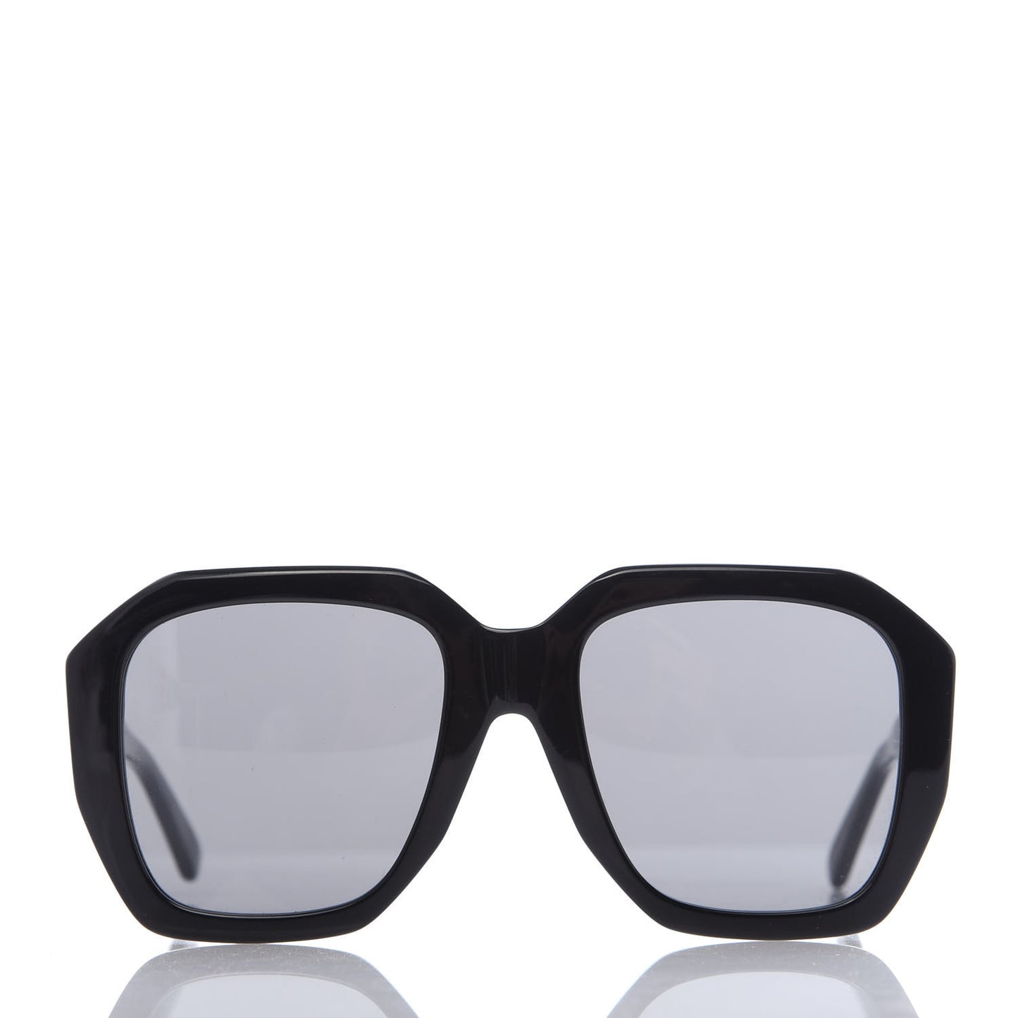 Acetate Square Sunglasses CL40045F Black