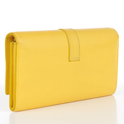 Saint Laurent Calfskin Classic Y Ligne Wallet Yellow 3 of 7