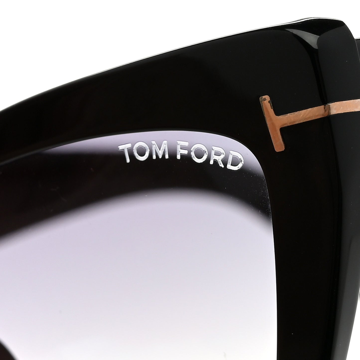 Acetate Wyatt Sunglasses TF87 Black