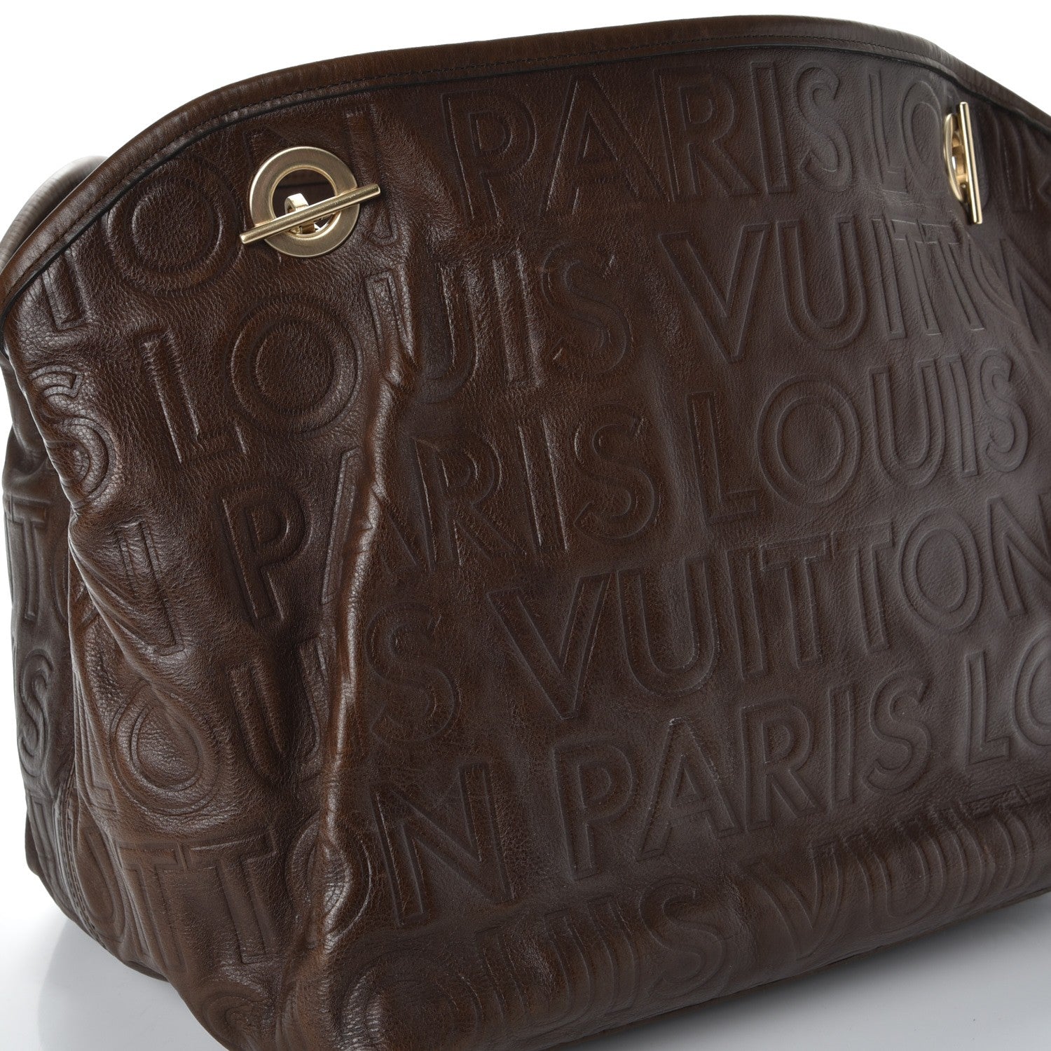Louis Vuitton Monogram Paris Souple Whisper PM Chocolate 10 of 11