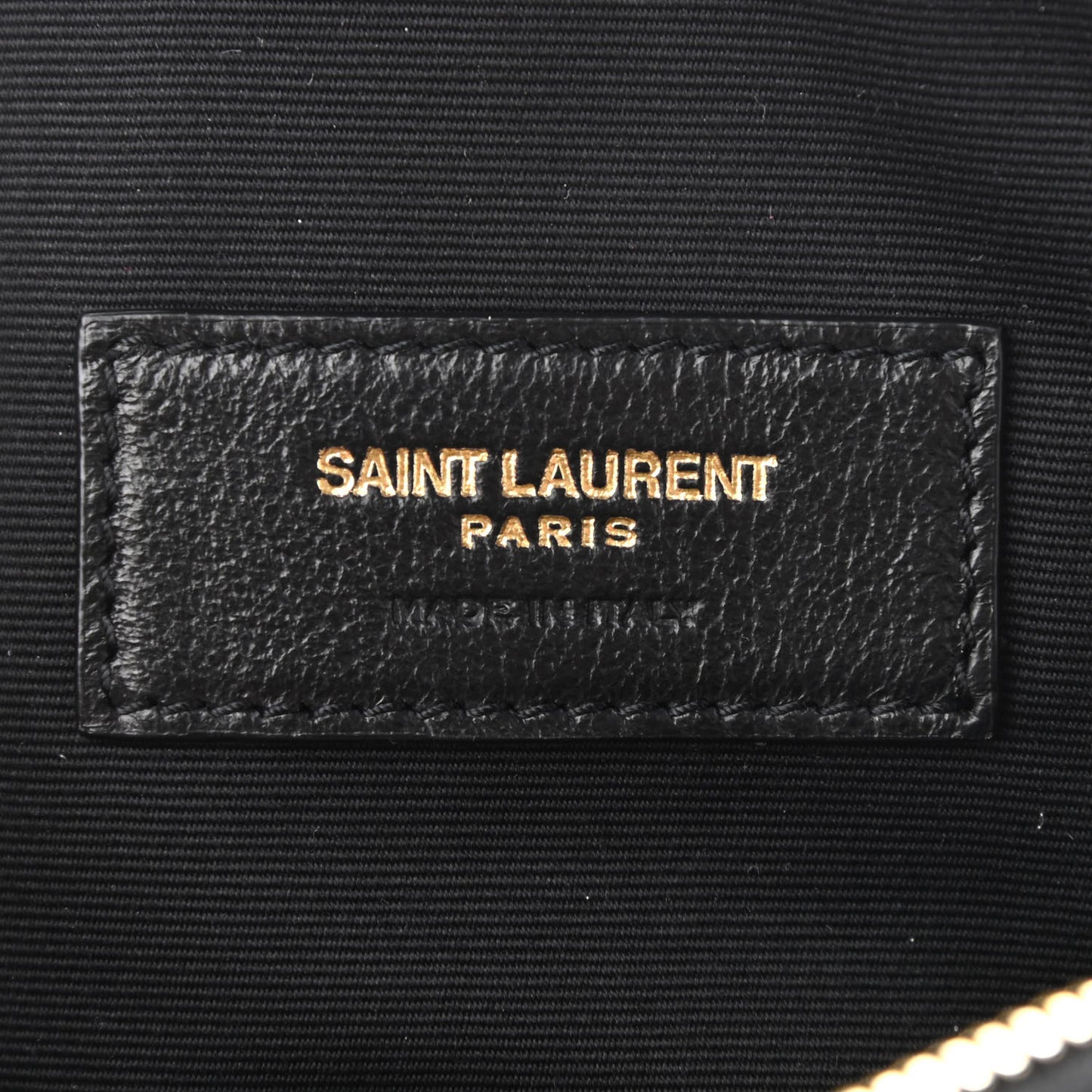 Lambskin Quilted Round Le Maillon Round Tassel Chain Crossbody Bag Black