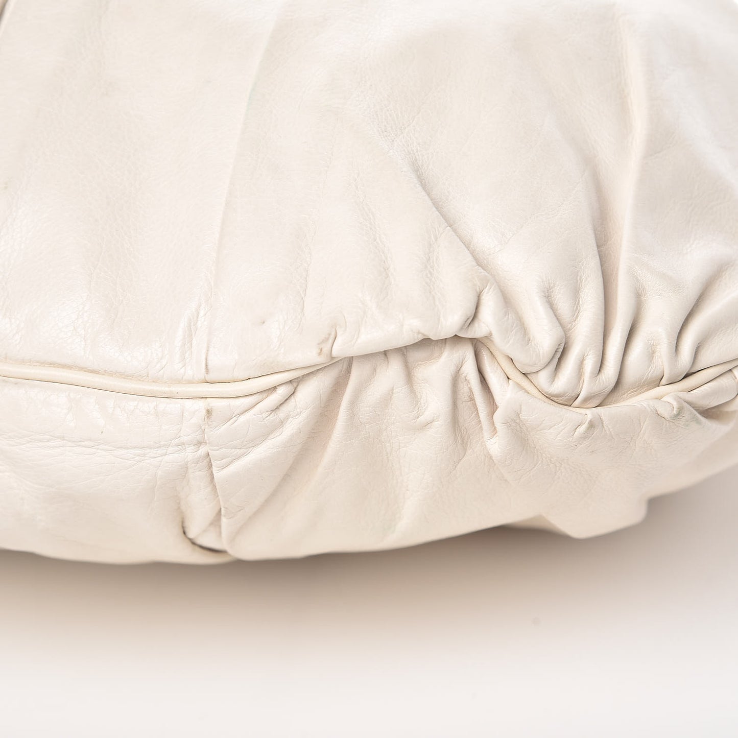 Calfskin Medium Hysteria Top Handle Bag White