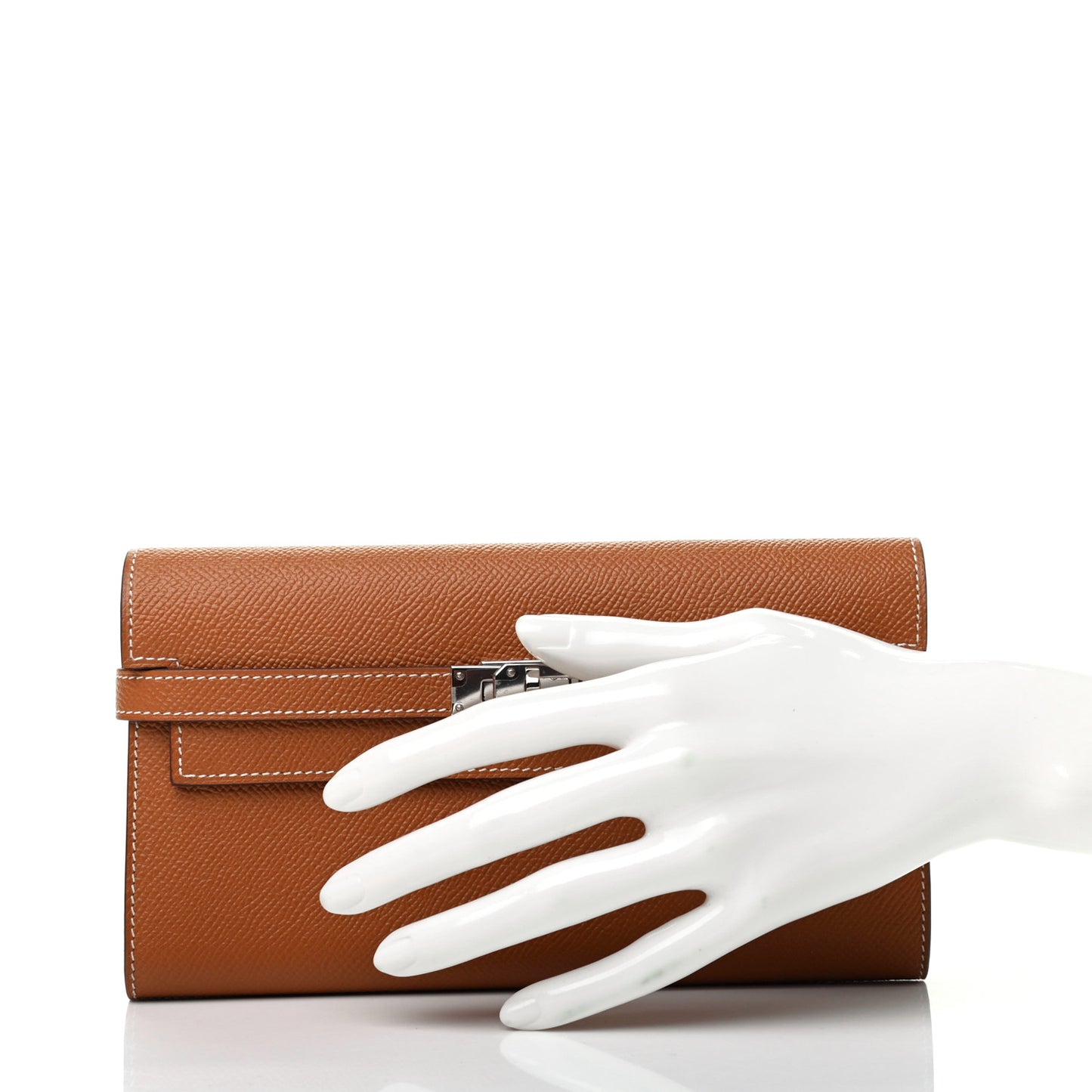 Epsom Kelly Longue Wallet Gold