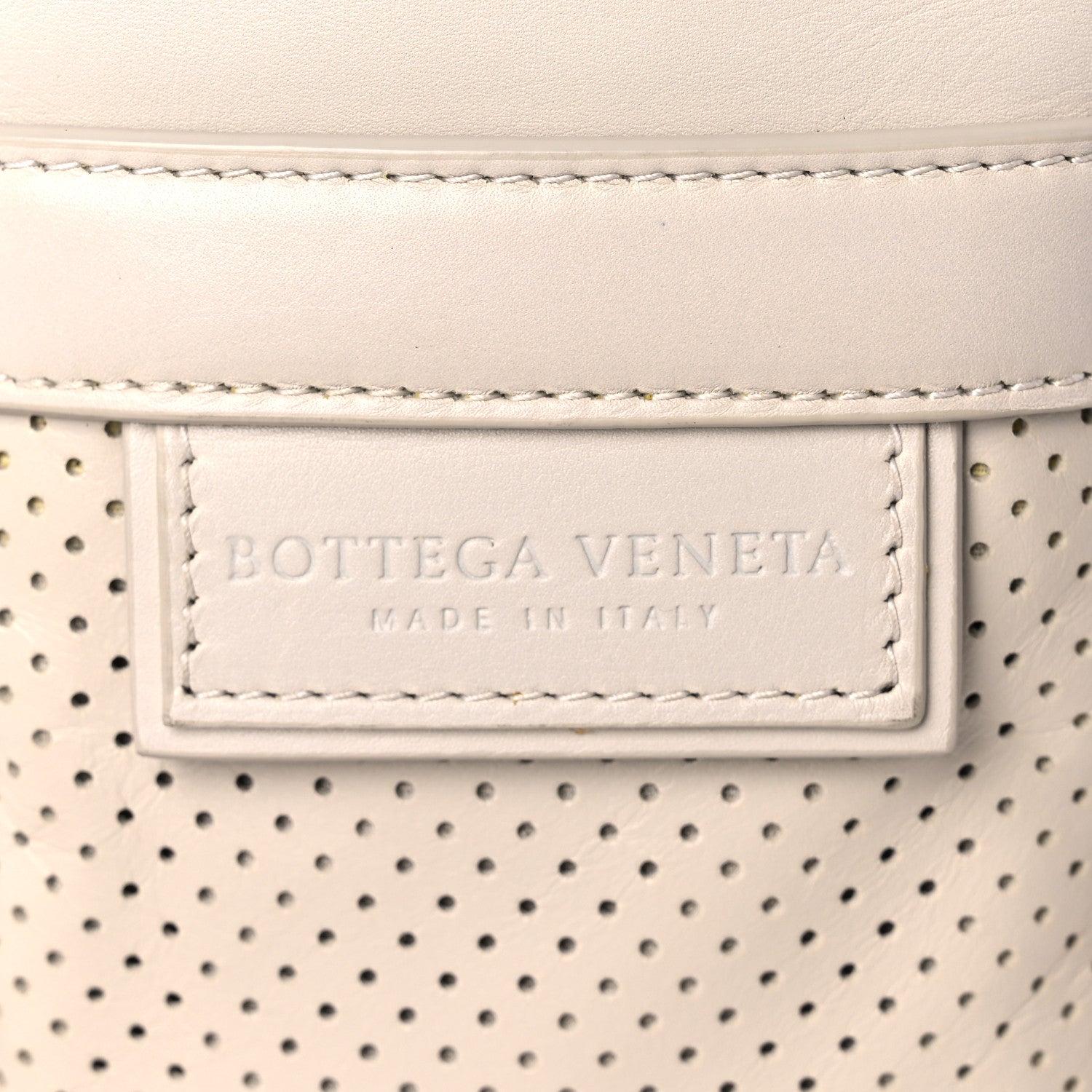 Bottega Veneta Perforated Calfskin Leggero Crossbody Plaster 9 of 9