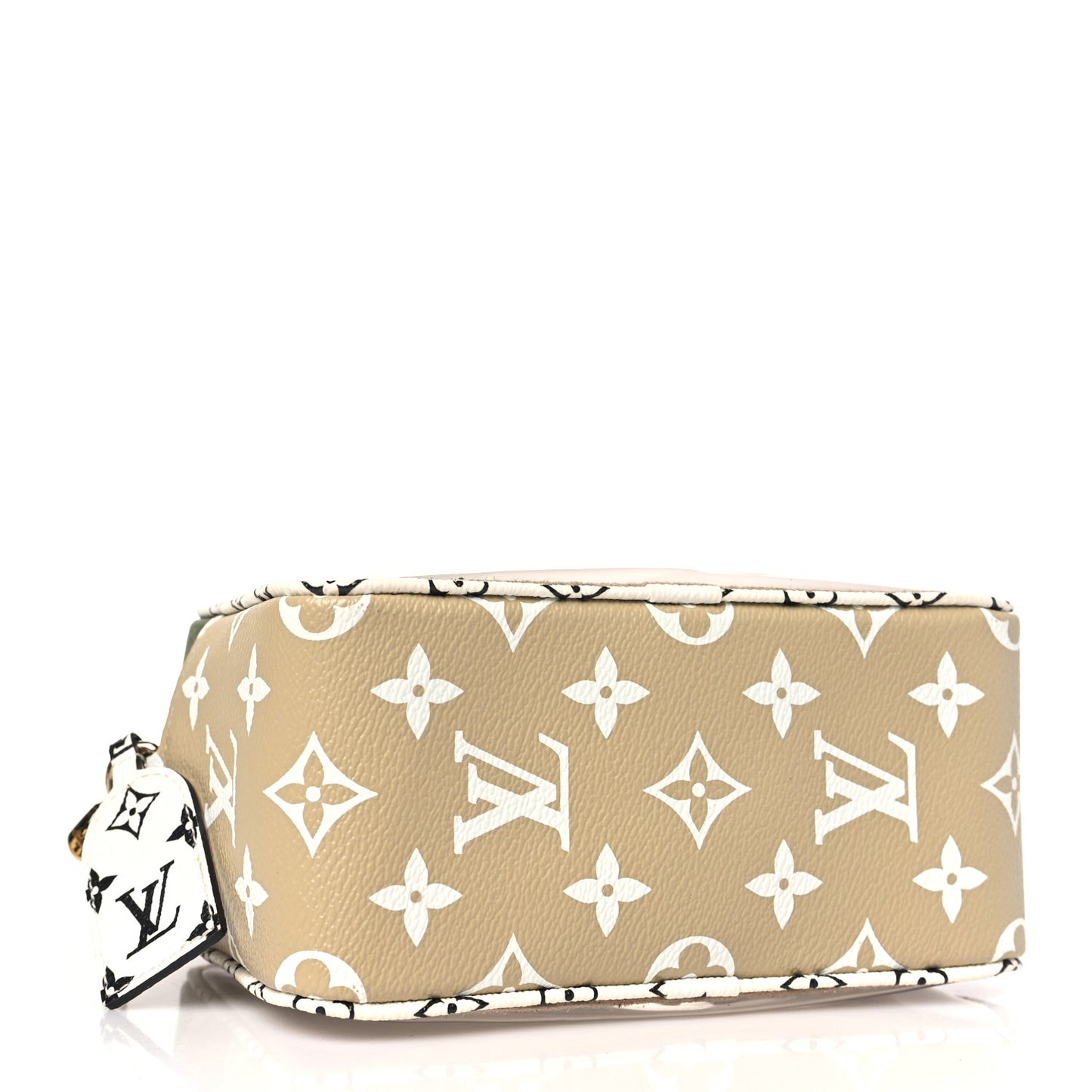 Monogram Giant Beach Pouch Kaki