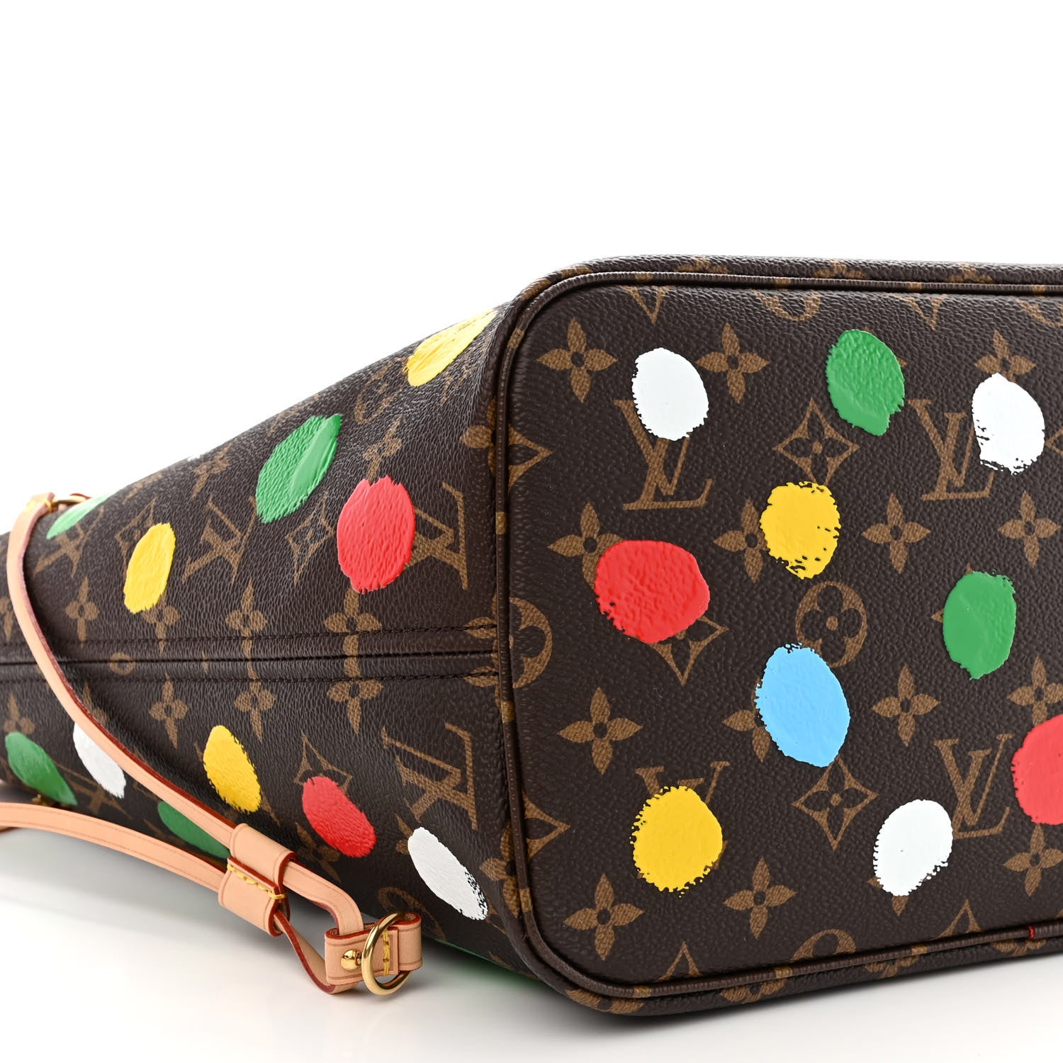 Louis Vuitton LV X YK Monogram Dots Neverfull MM 10 of 11