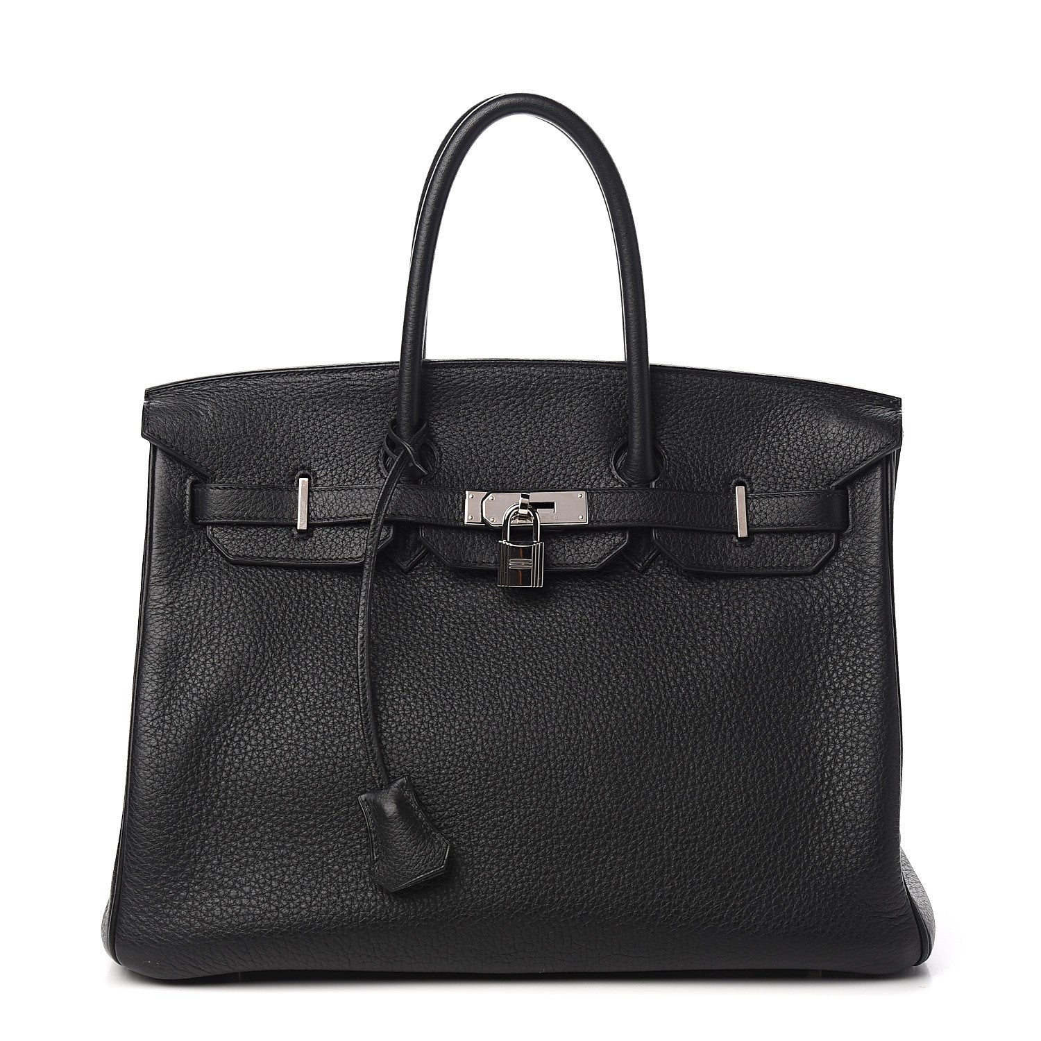 Hermes Taurillon Clemence Birkin 35 Black 1 of 32