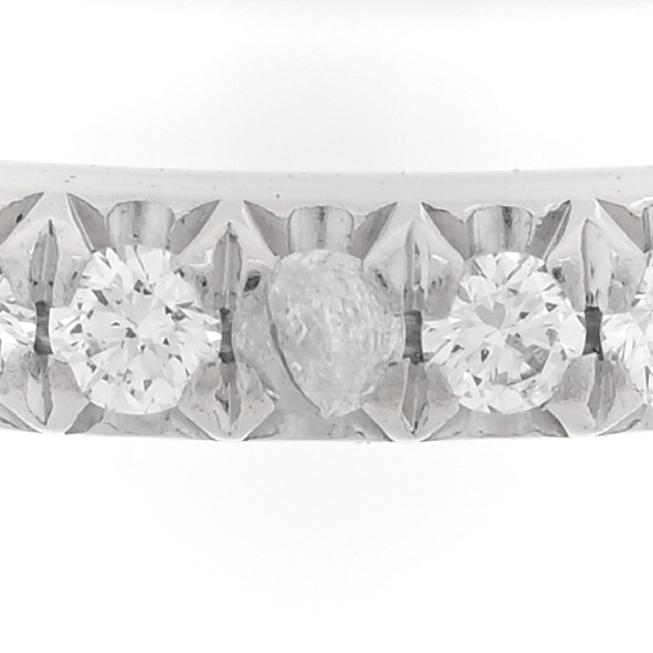 Platinum Diamond Soleste Full Eternity Band Ring 50 5.25