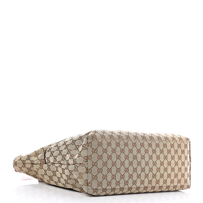 Gucci Monogram Web Large Diaper Tote Brown 4 of 14