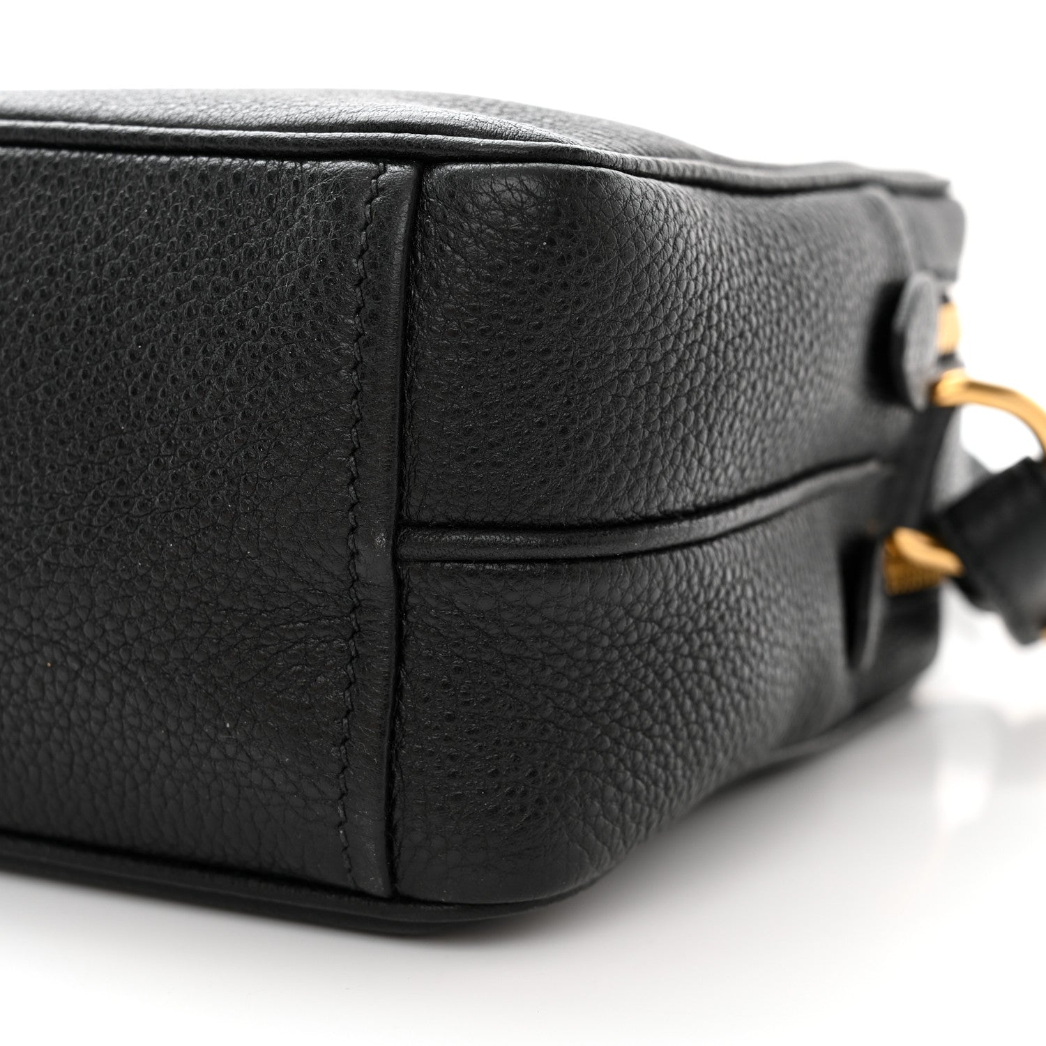 Prada Vitello Phenix Camera Bag Black 7 of 12