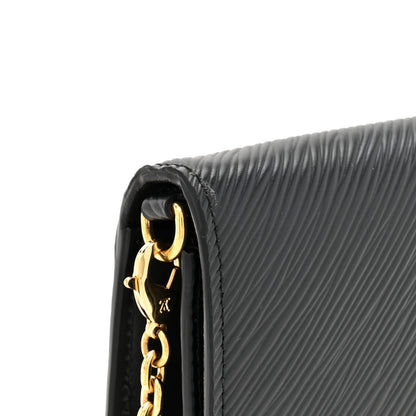 Louis Vuitton Epi Twist Belt Chain Wallet Black 12 of 12