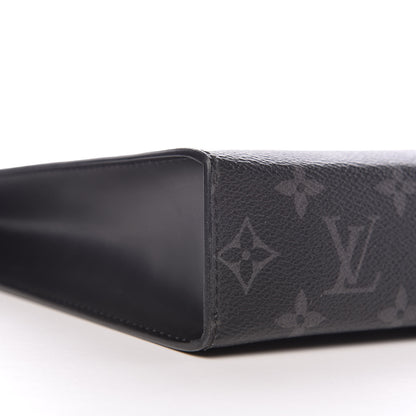 Louis Vuitton Monogram Eclipse Pochette Voyage MM 8 of 10