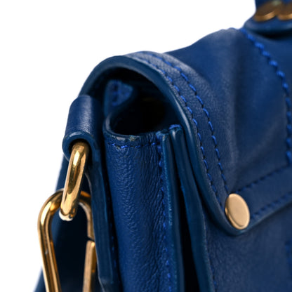 Proenza Schouler Lambskin Medium PS1 Satchel Blue 13 of 22