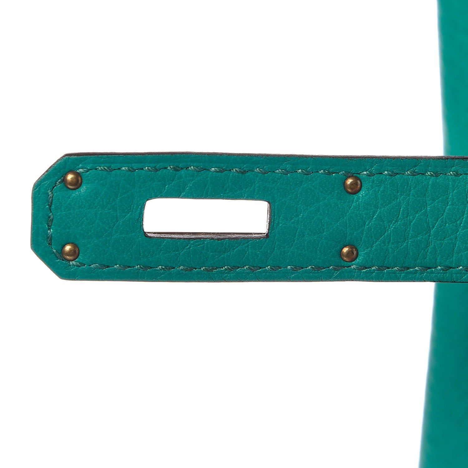 Hermes Taurillon Clemence Birkin 30 Bleu Paon 17 of 30