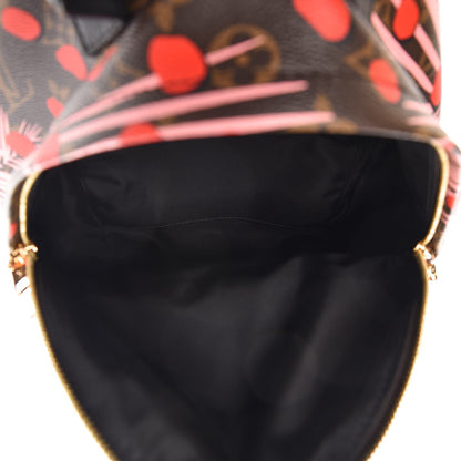 Louis Vuitton Monogram Jungle Dots Palm Springs Backpack PM Sugar Pink Poppy 5 of 7
