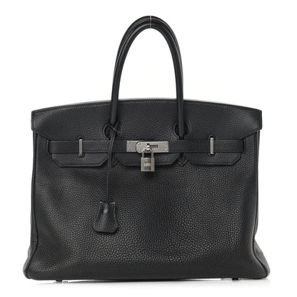 Hermes Togo Birkin 35 Black 1 of 40