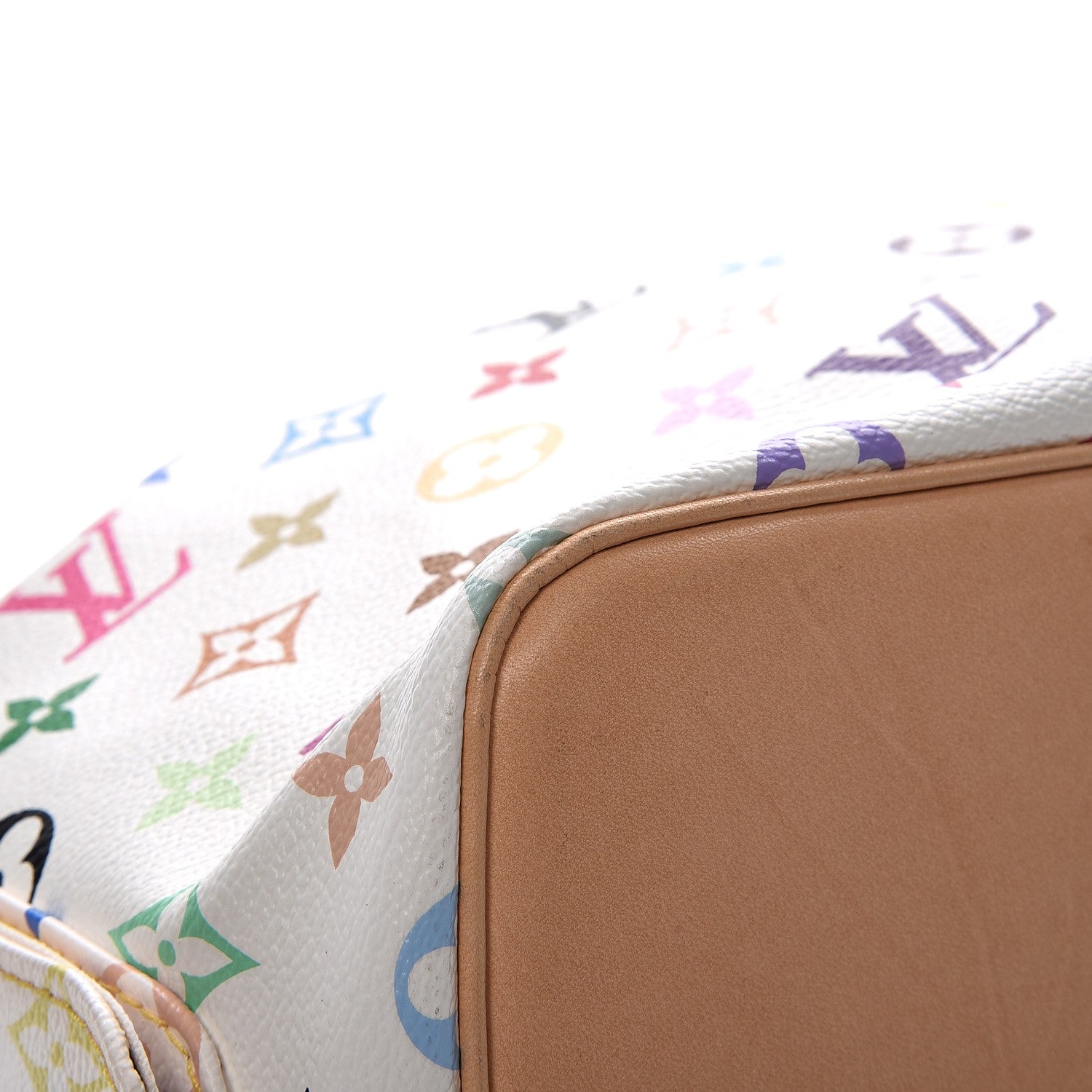 Louis Vuitton Monogram Multicolor Petit Noe White 9 of 11