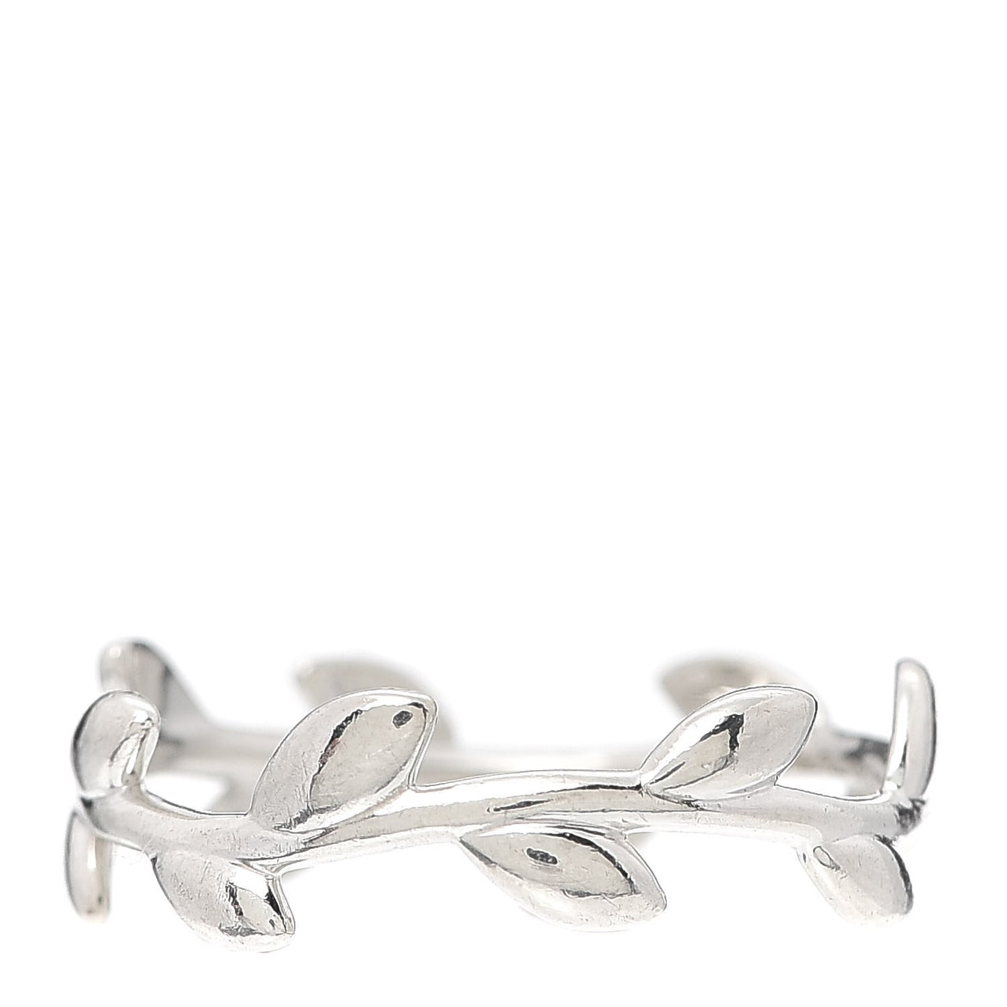 Sterling Silver Paloma Picasso Narrow Olive Leaf Band Ring 57 8