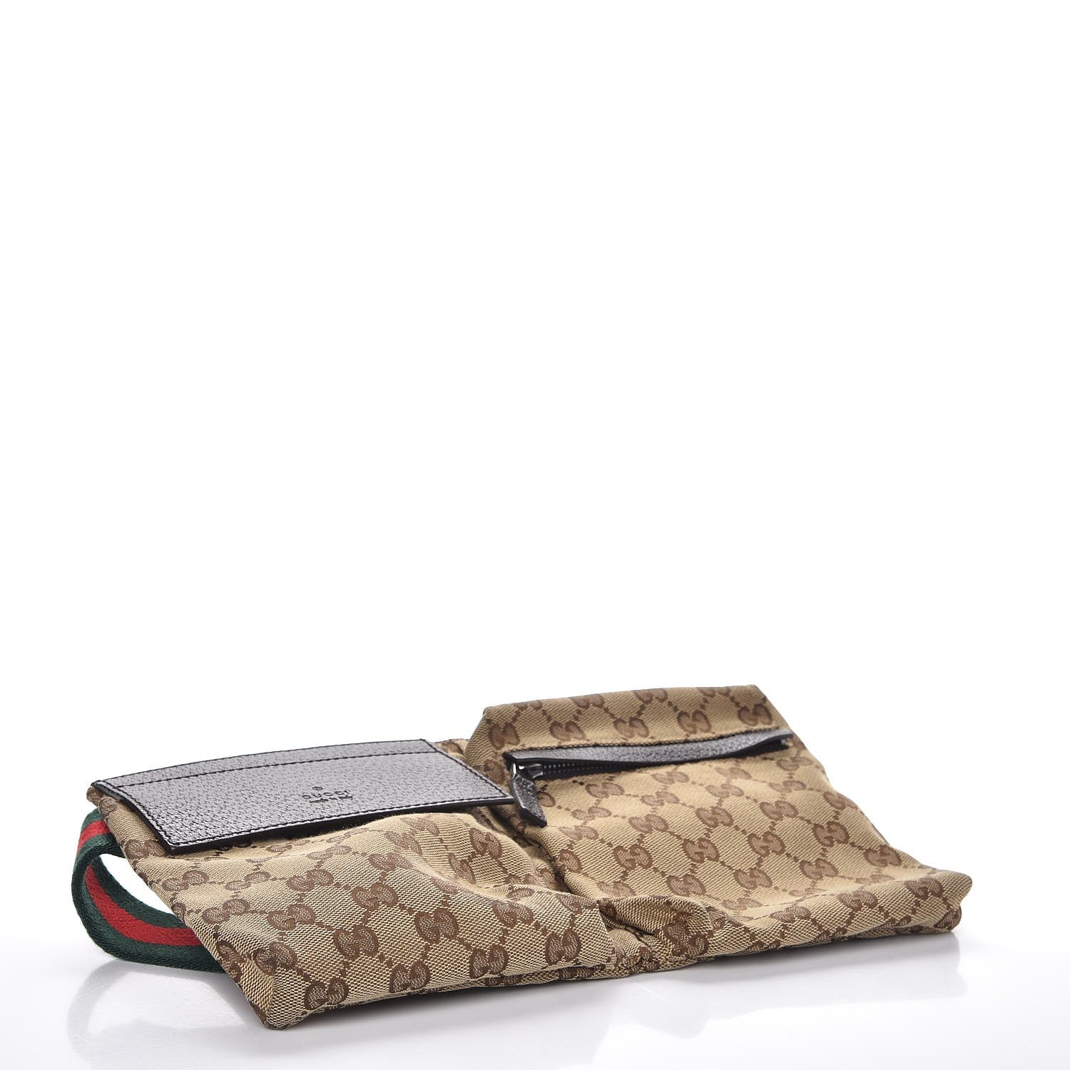 Gucci Monogram Web Belt Bag Dark Brown 4 of 7