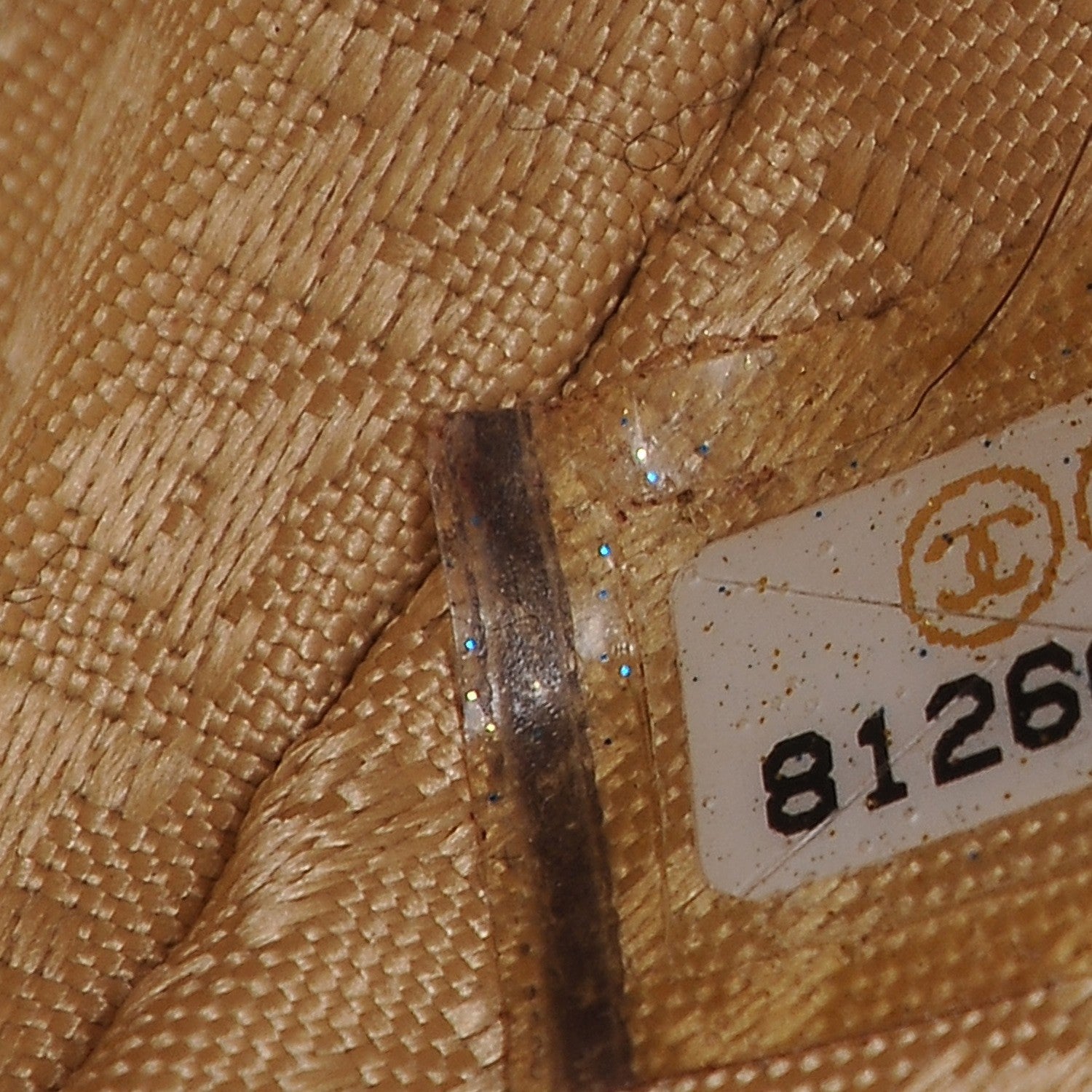 Chanel Lambskin Quilted CC Wristlet Beige 8 of 8