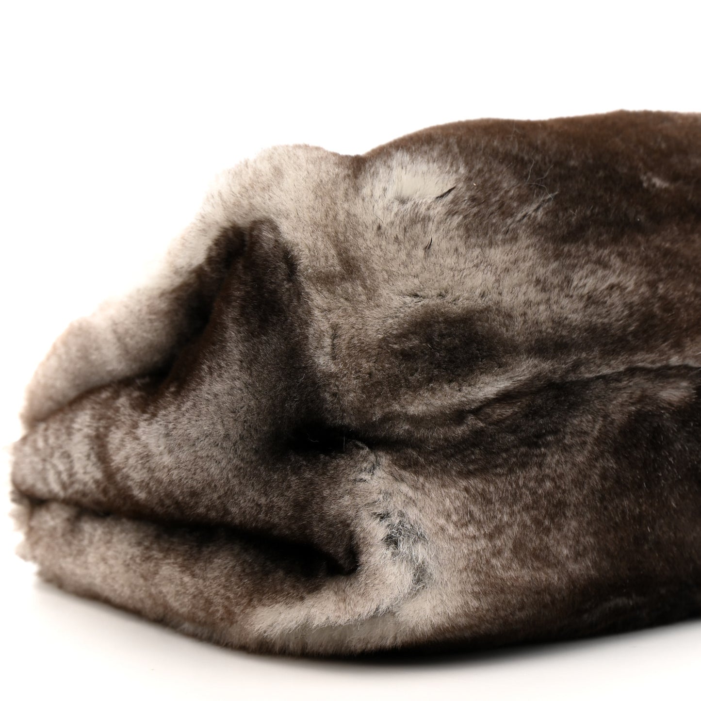 Chinchilla Fur Ramona White Grey