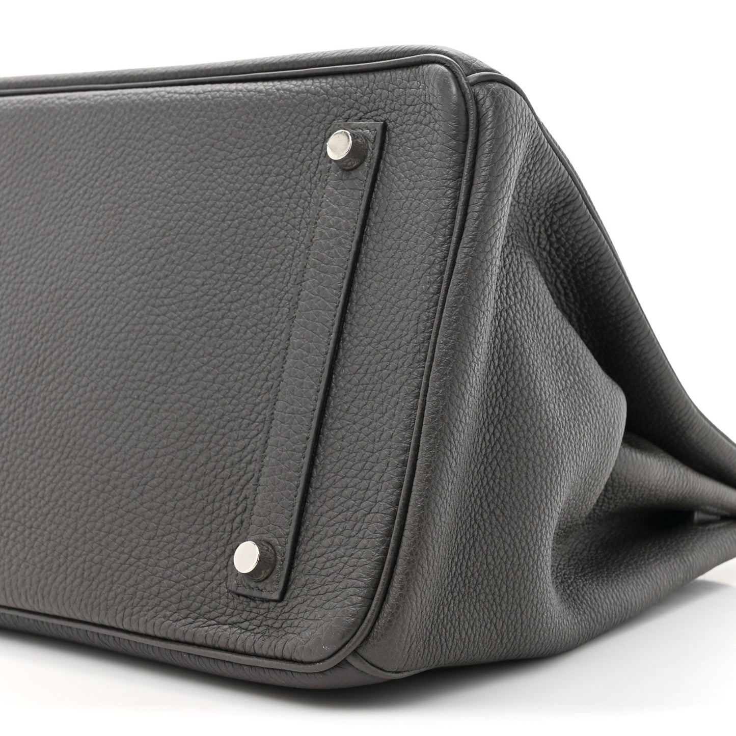 Togo Horseshoe Birkin 35 Graphite Vert Bengale