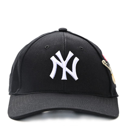 Gucci X MLB Cotton NY Yankees Baseball Hat 57-61 Black 3 of 11