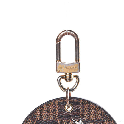 Louis Vuitton Damier Ebene 2015 Christmas Animation Bag Charm Key Ring 5 of 6