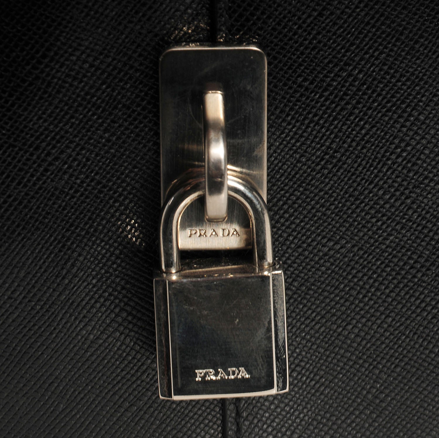 Prada Saffiano Travel Bag Nero Black 9 of 10