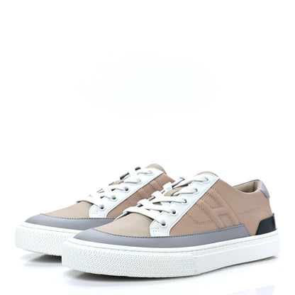 Hermes Calfskin Deep Sneakers 39 Beige Nude 3 of 9