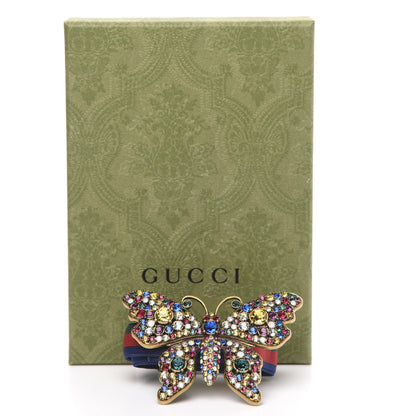 Gucci Web Crystal Butterfly Bracelet Multicolor 5 of 5