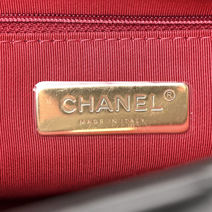 Chanel Lambskin Quilted Medium Chanel 19 Flap Black 6 of 11