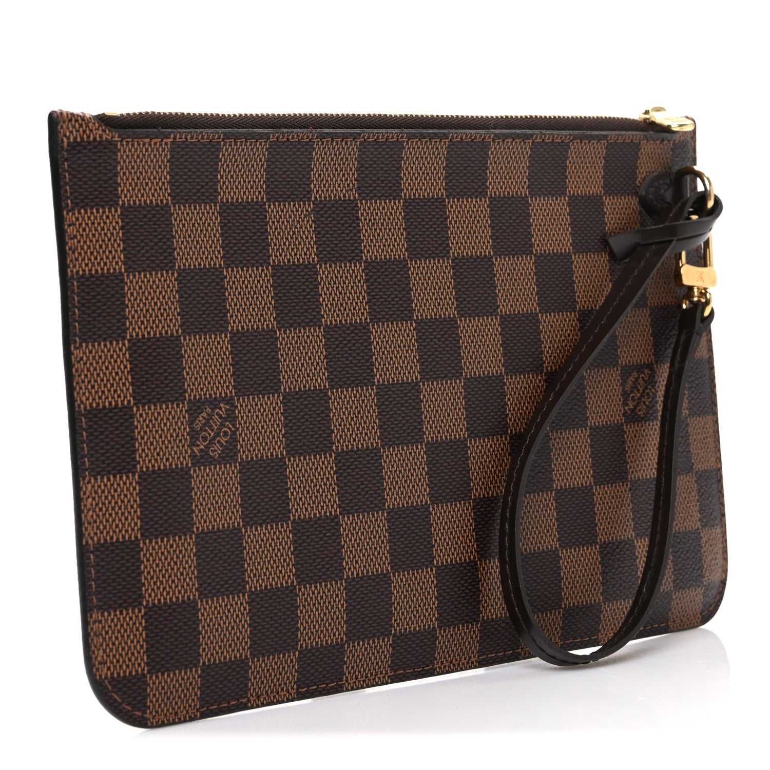 Louis Vuitton Damier Ebene Neverfull MM GM Pochette 3 of 8