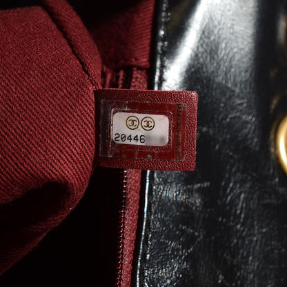 Chanel Calfskin Quilted Medium Bubble CC Flap Bag Black 8 of 8