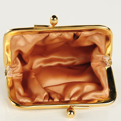 Judith Leiber Swarovski Crystal Minaudiere Clutch Gold 8 of 10