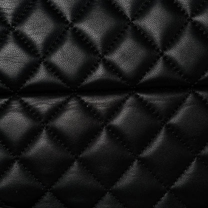 Chanel Lambskin Quilted Large Urban Spirit Backpack Black 12 of 13