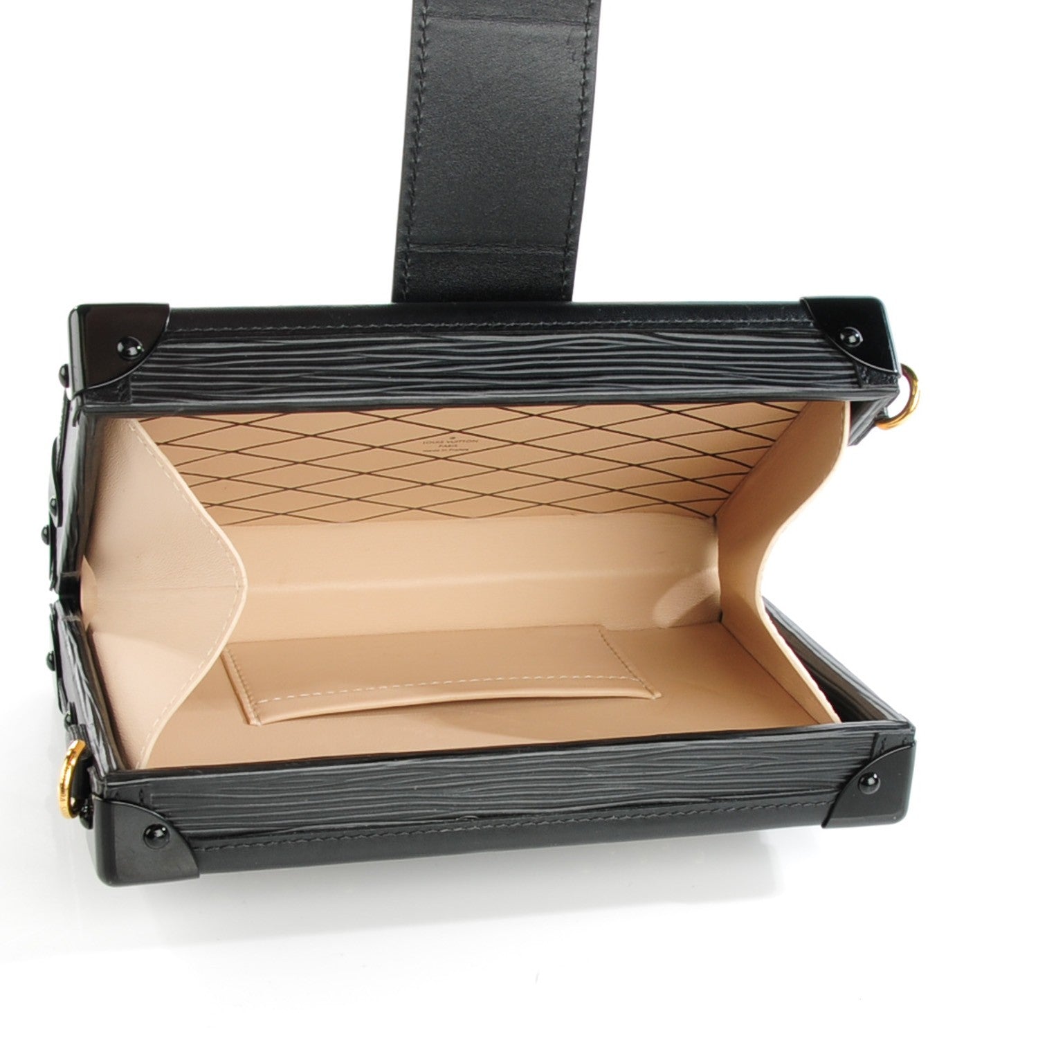 Louis Vuitton Epi Petite Malle Black 5 of 7