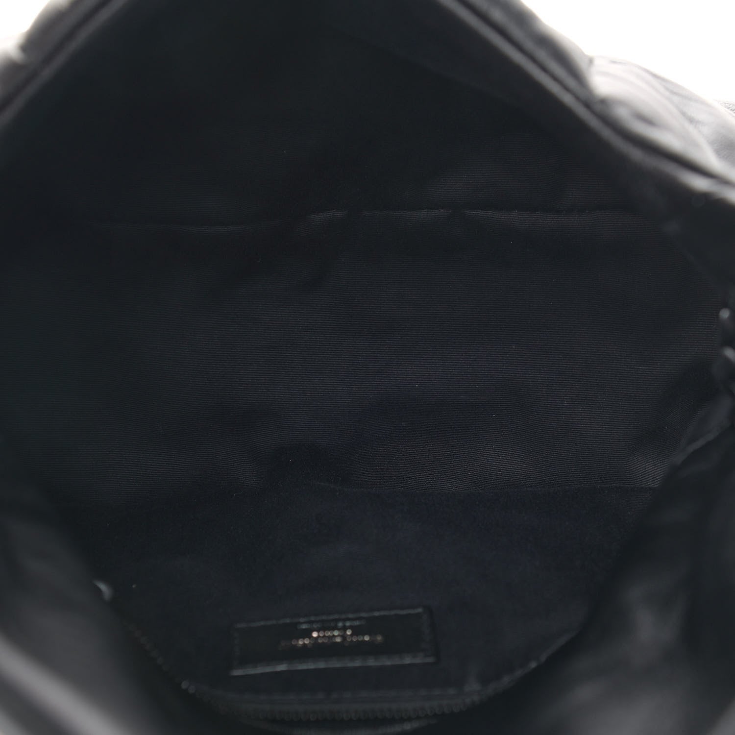 Saint Laurent Lambskin Quilted Small Loulou Puffer Monogram Chain Satchel Black 5 of 10
