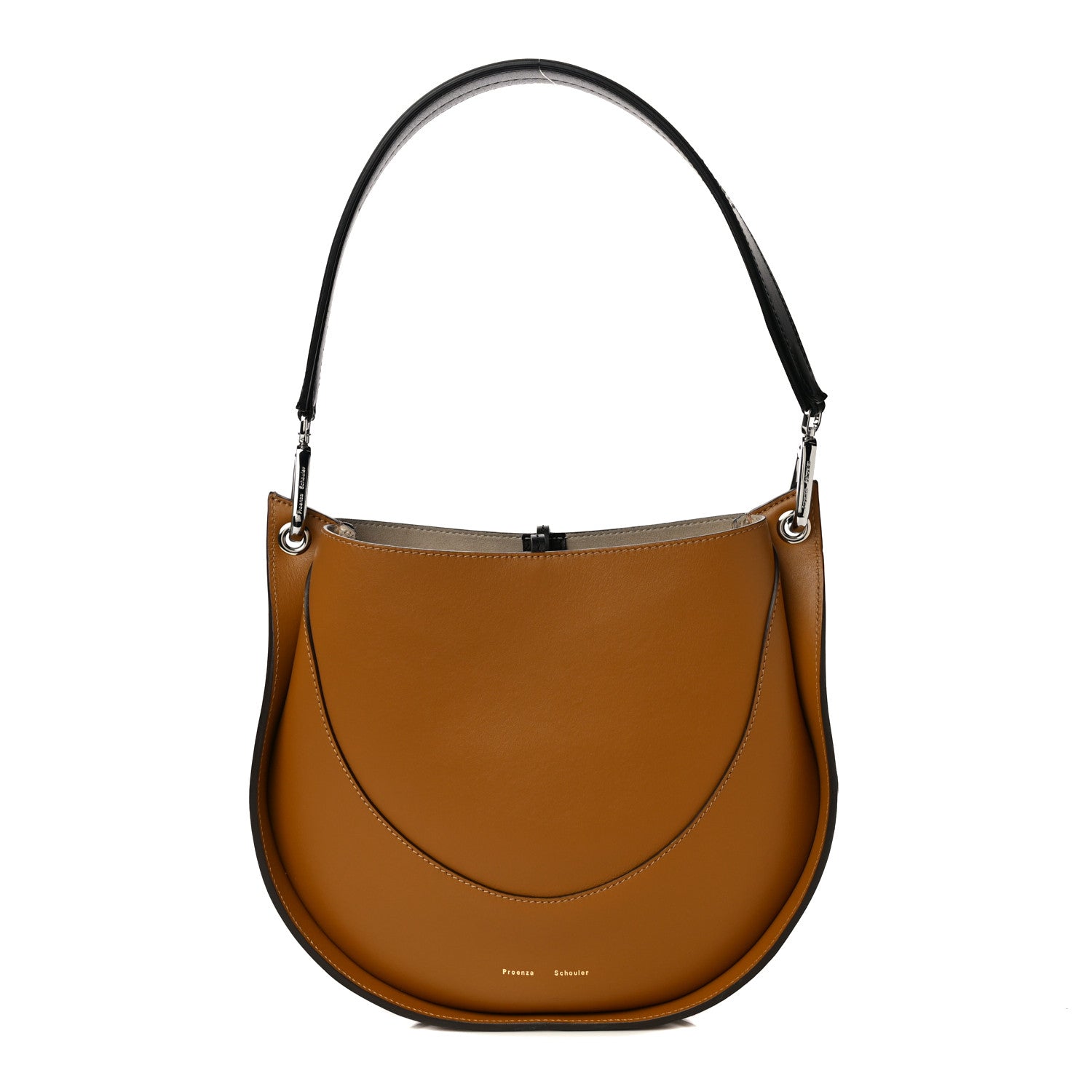 Proenza Schouler Calfskin Arch Shoulder Bag Olive Oil 3 of 12