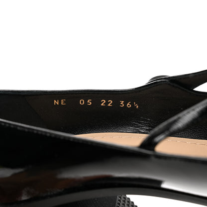 Christian Dior Patent Mary Jane Pumps 36.5 Black 8 of 8