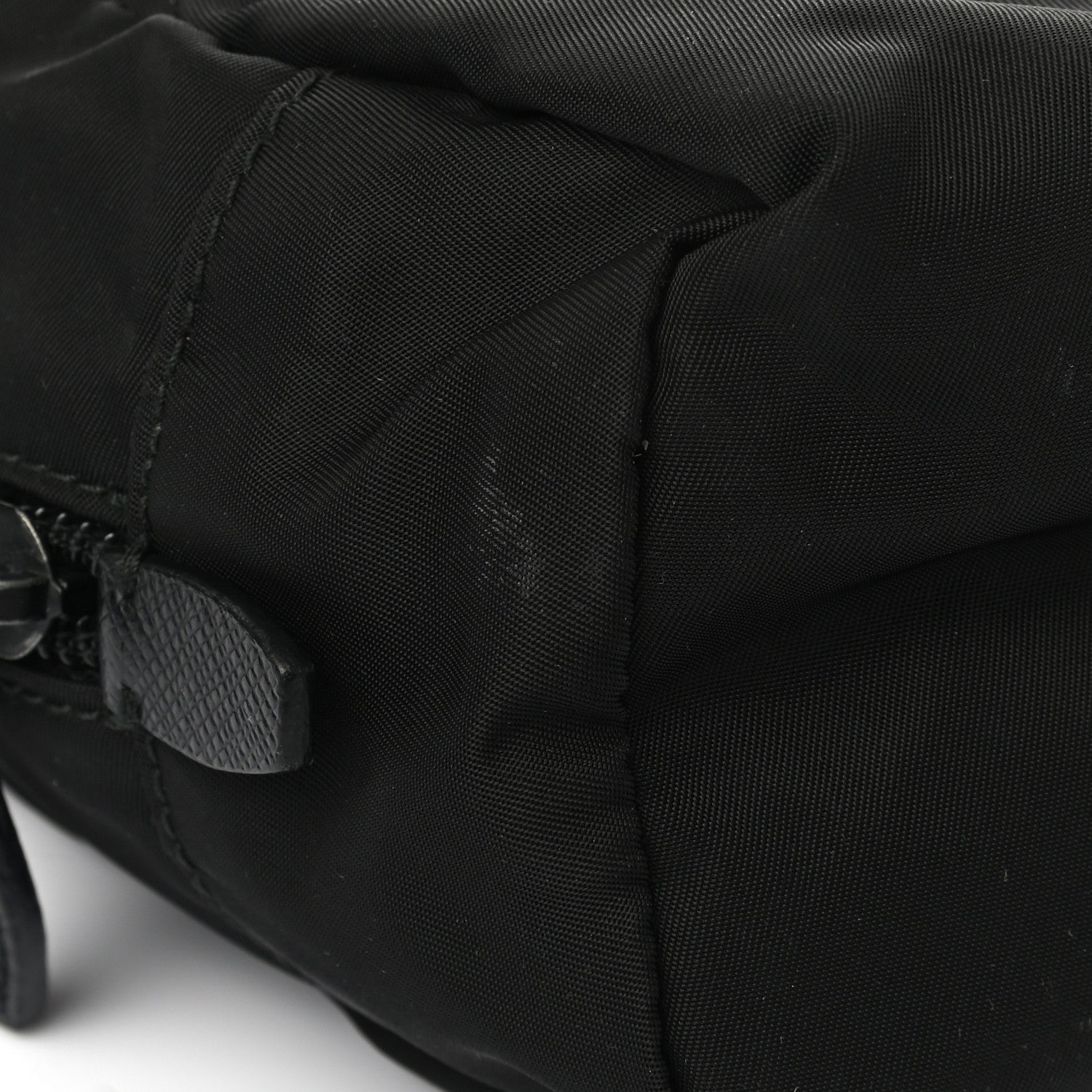 Prada Nylon Cosmetic Pouch Black 9 of 13