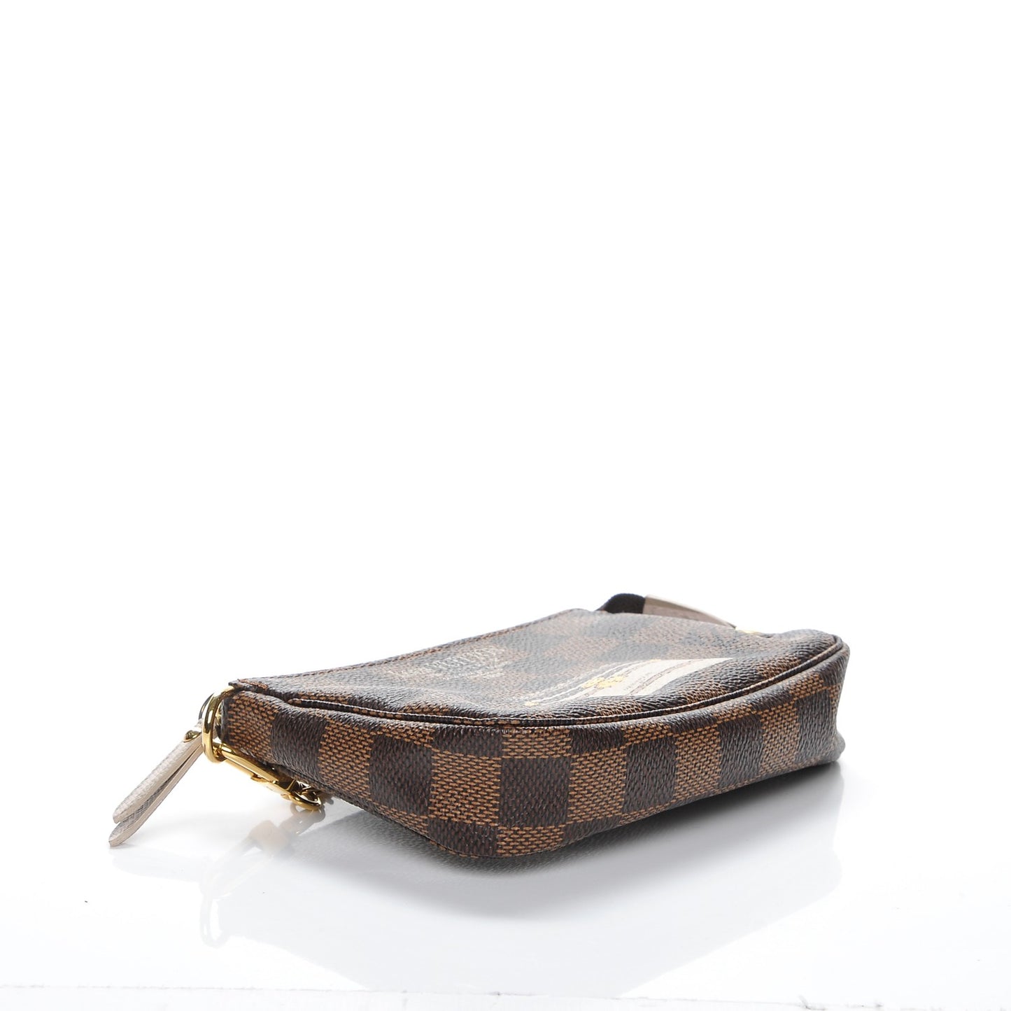 Damier Ebene Trunks and Locks Mini Pochette Accessories