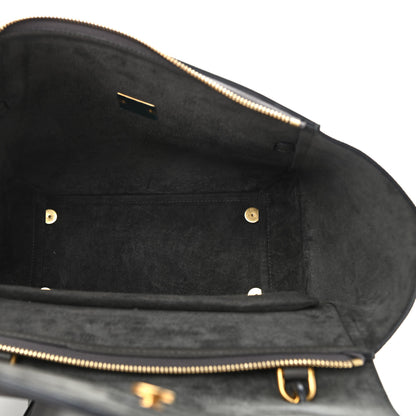 Celine Grained Calfskin Mini Belt Bag Grey 5 of 9